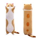 Almofada de pelúcia comprida SHINUOER Cute Cat para crianças e meninas