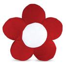 Almofada de Pelúcia Flor Vermelha 45 cm Antialérgica