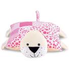 Almofada de Pelúcia Gato Rosa 30 Cm Antialérgica