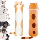 Almofada de pelúcia Handytoolinc Soft Cat Long Stuffed Bicho 90 cm Almofada de pelúcia Handytoolinc Soft Cat Long Stuffed Bicho 90 cm