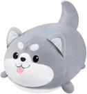 Almofada de pelúcia Husky, travesseiro de anime gordinho Huskies, animal de pelúcia Kawaii, fofo travesseiro macio de pelúcia para cães de pelúcia presentes para meninos e meninas (13,7 )