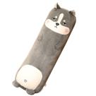 Almofada de pelúcia Ifresen Long Cartoon Stuffed Animal Husky 100cm