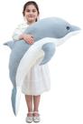 Almofada de pelúcia Kekeso Giant Dolphin Soft Whale Hugging, 120 cm Almofada de pelúcia Kekeso Giant Dolphin Soft Whale Hugging, 120 cm