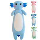Almofada de pelúcia Kekeso Long Axolotl Blue 100cm para crianças Almofada de pelúcia Kekeso Long Axolotl Blue 100cm para crianças
