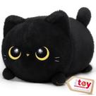 Almofada de pelúcia Mewaii Black Cat 40 cm Soft Kitten Cuddle