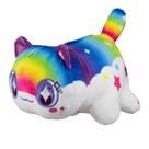 Almofada de pelúcia para animais de pelúcia Womise Rainbow Cat Anime Cartoon Almofada de pelúcia para animais de pelúcia Womise Rainbow Cat Anime Cartoon