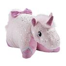 Almofada de pelúcia Pets Brinquedo de pelúcia de unicórnio rosa brilhante