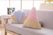 Almofada de pelúcia Rainbow Moon Creative para crianças de 4 anos ou mais