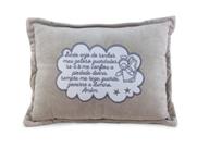 Almofada de Pelúcia Santo Anjo 40cm Anti-alérgica