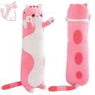 Almofada de pelúcia SNOWOLF Cat Soft 70 cm/27,55 polegadas para crianças rosa