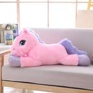 Almofada de pelúcia Stuffed Animal Lanmore Unicorn de 24 polegadas para meninas