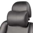 Almofada de pescoço de carro Aukee Memory Foam, encosto de cabeça de couro macio