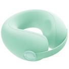 Almofada de pescoço de viagem Urnexttour Car Pillow Memory Foam Green