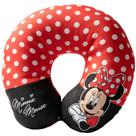 Almofada de Pescoço Infantil Minnie Mouse em U Disney Menina Viagem Macio Confortável Presente