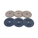 Almofada De Polimento Seco De Diamante Flexível 6pcs Ligação De Resina 4 Polegadas Para Grão De Almofada De Polimento Seco De Diamante Flexível 6pcs Ligação De Resina 4 Polegadas Para Grão De