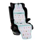Almofada de resfriamento para assento de carro Cool Carats, picolé autoisolado, branco