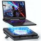 Almofada de resfriamento para laptop IETS GT600 com ventilador turbo gigante de 14-19,3 polegadas