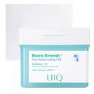 Almofada de resfriamento UIQ Biome Remedy Pore Reset com 80 almofadas