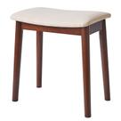 Almofada de selim Vanity Stool Chair IBUYKE com pernas de madeira maciça