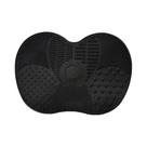 Almofada De Silicone Em Formato De Maçã Para Limpeza De Pincéis De Maquiagem Com Ventosa Para