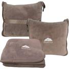 Almofada de viagem BlueHills Premium Soft Taupe T023