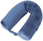 Almofada de viagem Brookstone Free Form Memory Foam Blue