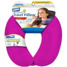 Almofada de viagem Cloudz Dual Comfort Microbead Bright Pink
