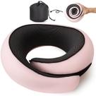 Almofada de viagem NOCRLG Travel Neck 100% viscoelástica rosa