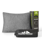 Almofada de viagem PEUJEW Compressible Memory Foam Cinza 58x41cm