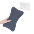 Almofada de viagem Vocheer Mini 28x18cm para dormir em azul marinho