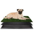 Almofada de xixi para cachorros de grama artificial PETMAKER 16x20cm com bandeja Almofada de xixi para cachorros de grama artificial PETMAKER 16x20cm com bandeja