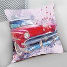 Almofada Decorativa 25x25 Personalizado Carro Tunado Tunnig Antigo