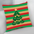 Almofada Decorativa 40x40 Cheia p/ Natal Desejos Natalinos