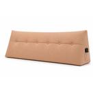 Almofada Decorativa Cabeceira Bella Encosto Apoio de Lombar 190cm King Suede Bege - Monari Design Almofada Decorativa Cabeceira Bella Encosto Apoio de Lombar 190cm King Suede Bege - Monari Design