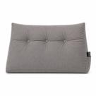 Almofada Decorativa Cabeceira Encosto Apoio de Lombar Solteiro Suede Cinza - Monari Design