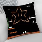 Almofada Decorativa Cheia c/ Zíper 25x25 Game Neoprene Mario World