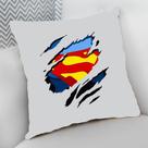 Almofada Decorativa Cheia c/ Zíper 25x25 Video game Presente Super Man