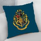 Almofada Decorativa Cheia c/ Zíper 25x25cm, Brasão Harry Porter