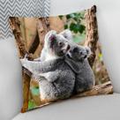 Almofada Decorativa Cheia c/ Zíper 40x40 Animais Exóticos Selvagens