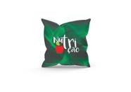 Almofada Decorativa Cheia c/ Zíper 40x40 Nutrição