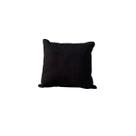Almofada Decorativa Com Enchimento Suede Preto