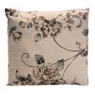 Almofada Decorativa Com Refil 2 Peças 200 Fios 100% Algodão - Estampa Samara Caqui