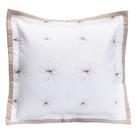 Almofada Decorativa Com Refil Istambul Percal 200 Fios 100% Algodão Bordada - Branco Almofada Decorativa Com Refil Istambul Percal 200 Fios 100% Algodão Bordada - Branco