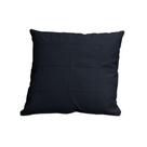 Almofada Decorativa de Couro Legítimo 50x50cm Bella Azul Marinho - Mozzelar Almofada Decorativa de Couro Legítimo 50x50cm Bella Azul Marinho - Mozzelar