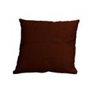 Almofada Decorativa de Couro Legítimo 50x50cm Bella Conhaque - Mozzelar Almofada Decorativa de Couro Legítimo 50x50cm Bella Conhaque - Mozzelar