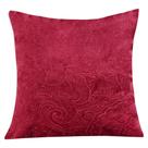 Almofada Decorativa Ellen Veludo Jacquard com Refil 100% Poliéster - Vinho Almofada Decorativa Ellen Veludo Jacquard com Refil 100% Poliéster - Vinho
