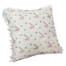 Almofada Decorativa Estampada Floral Rosa