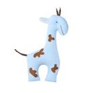 Almofada Decorativa Girafa Azul Bebê