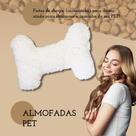 Almofada Decorativa Osso Sherpa Soft Fofinha Variação: Palha