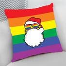 Almofada Decorativa Personalizado Natal Papai Noel LGBTQIA+